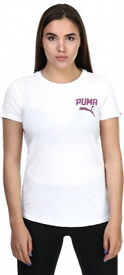 Футболка Puma ATHLETIC Tee W 59075202 L білий