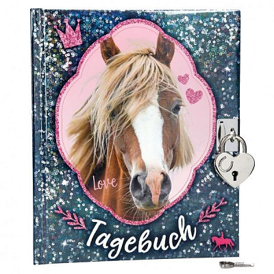 Блокнот Motto на замочке Horses Dreams 48935