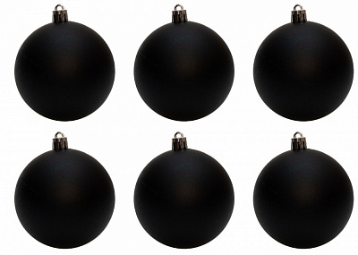 Набір ялинкових куль 892241 d 80 мм 6 шт./уп.