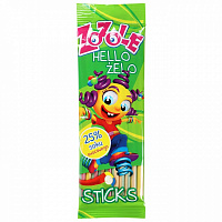 Цукерки желейні Zozole Sticks з фруктовим смаком 75 г