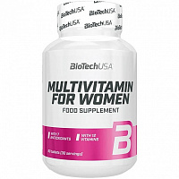 Витаминно-минеральный комплекс BioTech Multivitamin for Women 60 шт./уп. 