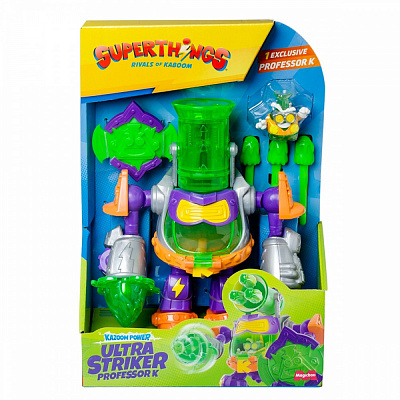 Фигурка анимационного персонажа SuperThings Kazoom Power Ультрастрайкер Профессор К PSTSP116IN260