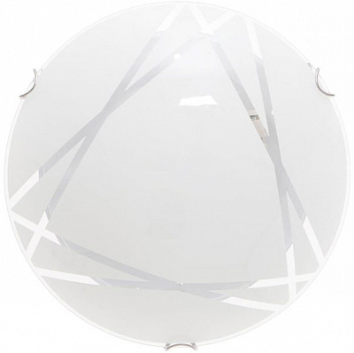 Светильник настенно-потолочный Декора НББ Геометрия 1x60 Вт E27 белый 23200-1 