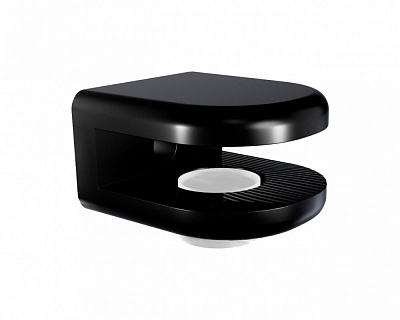 Тримач для полиць DC DM 50 BLKM Чорний Матовий 2 шт