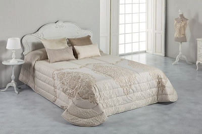 Покрывало Perla 235x270 см Textilia бежевый 