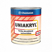 Краска Chemolak UNIAKRYL для разметки дорог белый мат 5кг