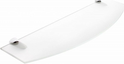 Полочка стеклянная АС 05 матовая 500x150x6 мм 