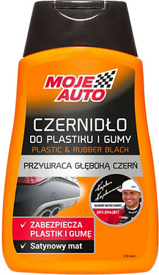 Поліроль для пластику та гуми Moje AUTO 30785 250 мл