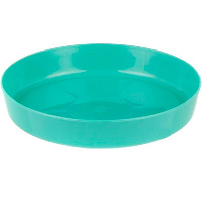 Піддон пластиковий Lamela Магнолія круглий (607) смарагдовий