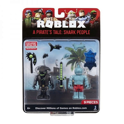 Набір фігурок Jazwares Roblox Game Packs A Pirate's Tale: Shark People W7 ROB0305