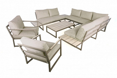 Комплект мебели Медисон серый 