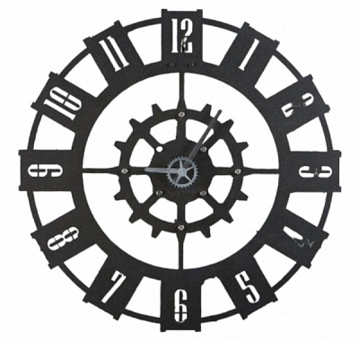 Часы настенные Шестеренки 395 мм