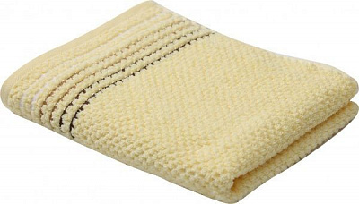 Полотенце махровое Попкорн 45x80 см желтый Yanatex 