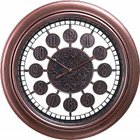 Часы настенные Ticker коричневый 57,5x43,5 см