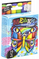 Набор мелков Danko Toys для рисования на асфальте 12 шт. MEL-02-03