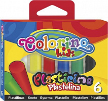 Пластилін 6 кольорів 13871PTR/1 Colorino