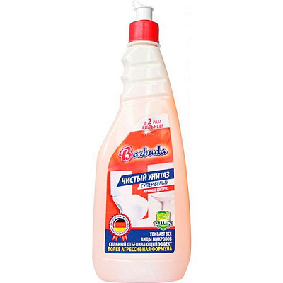 Засіб для чищення унітаза Barbuda Чистий унітаз Цитрус 500 мл