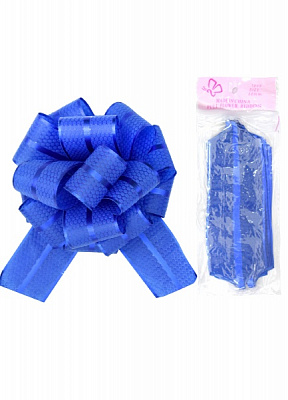 Бантики синій 18825 5 см 1,2 м синій