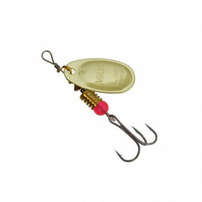 Блесна-вертушка Fishing ROI 6 г Aglia N 002 bronze
