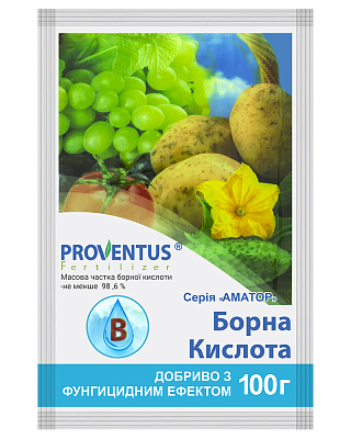 Удобрение минеральное Борная кислота 100 г