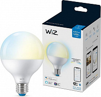 Умная лампа WIZ Smart Wi-Fi 11 Вт G95 матовая E27 220 В 2700-6500 К 929002451002 