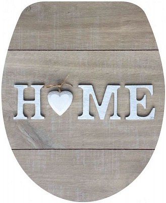 Сиденье для унитаза Rapal Home Soft Close 209S 3D-дизайн дюропласт