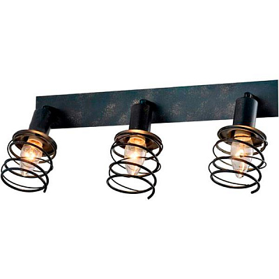Спот Crystal Life 3x40 Вт E14 чорний 16443-3