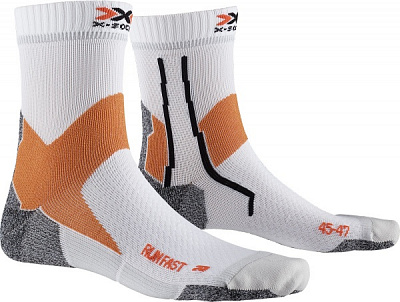 Шкарпетки X-Socks RUN FAST XS-RS17S19U-W017 р.45-47 білий