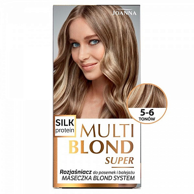 Освітлювач Joanna MULTI Blond SUPER 5-6 тонів 70 мл