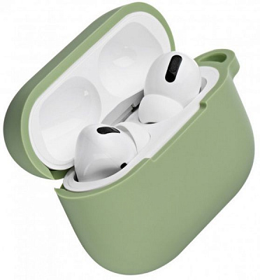 Чохол для навушників 2E для Apple AirPods Pro Pure Color Silicone 2.5 мм Light green (2E-PODSPR-IBPCS-2.5-LGR)