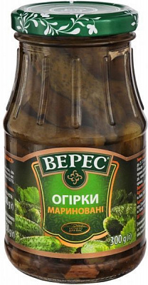 Огурцы Верес маринованные 300 г