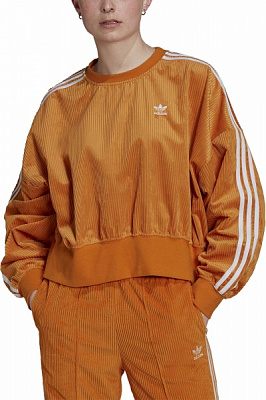 Світшот Adidas SWEATSHIRT H37847 р. 42 помаранчевий