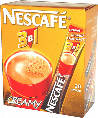 Кавовий напій Nescafe 3 в 1 Ultra Creamy 16 г 4823000920316