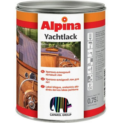 Лак Alpina Yachtlack яхтний глянcовий 2.5 л