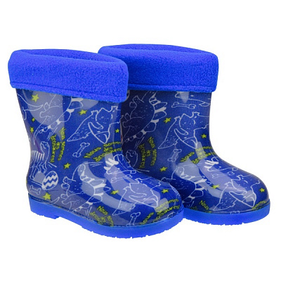 Чоботи гумові Shantou р.26 синій K7802-26B