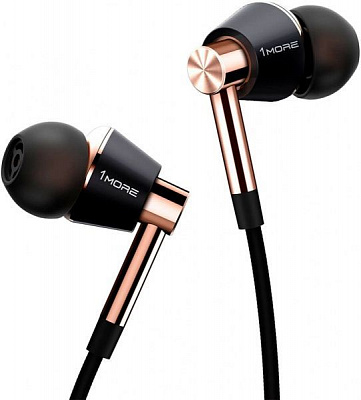 Гарнітура 1More Triple Driver In-Ear Headphones gold