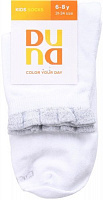 Шкарпетки дитячі унісекс Duna 966 р.20–22 білий 