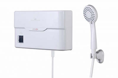 Електроводонагрівач проточний Atmor Basic-210 з душовою насадкою 5 кВт