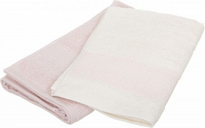 Набір рушників Jazz 2 шт. кремово-рожевий Homeline
