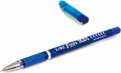 Ручка шариковая LINC Glycer 10X масляная синяя 