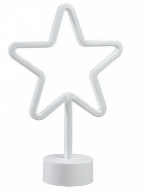 Настольная лампа декоративная Zuma Line STAR 2 Вт белый