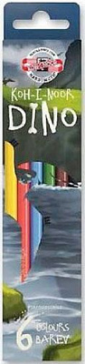 Олівці кольорові Dino 6 шт. 3591006007Ks Koh-i-Noor