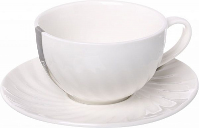 Чашка с блюдцем Waltz 220 мл Fiora