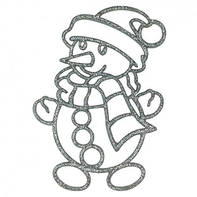 Подвеска MISLT Снеговик SMAN004 3 см