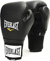 Боксерские перчатки Everlast Pro Training Gloves Velcro 12oz 141201 черный