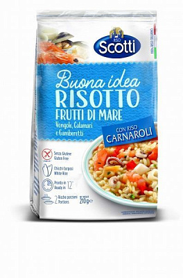 Смесь Scotti для ризотто с морепродуктами 210 г 