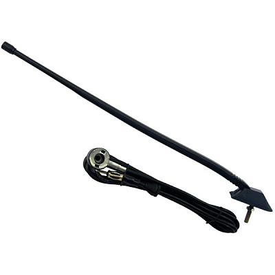 Антена автомобільна CarCommerce врізна зовнішня з дротом 31 см