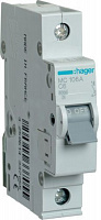 Автоматичний вимикач Hager 1P 6kA C-6A 1M MC106A