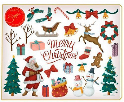 Набор конфет Марія Merry Christmas 160 г