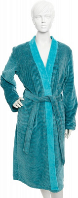 Халат жіночий Cawo Kimono р. 46 бірюзовий